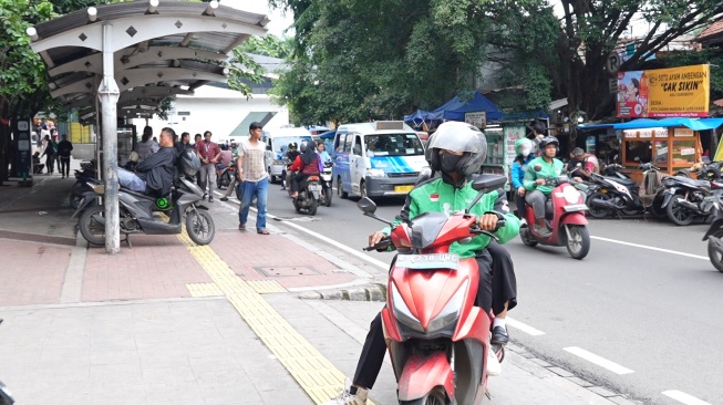 Bahagia Terima BHR, Pengemudi Ojol: Bisa Buat Keperluan Anak