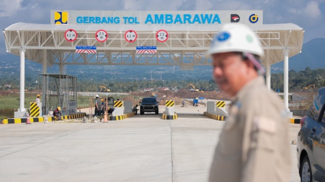 Pintu tol Ambarawa yang akan dibuka secara fungsional. [Dok Humas Pemprov]