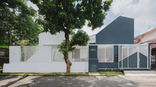 Fold House, rumah hari tua rancangan Delution. [Delution]