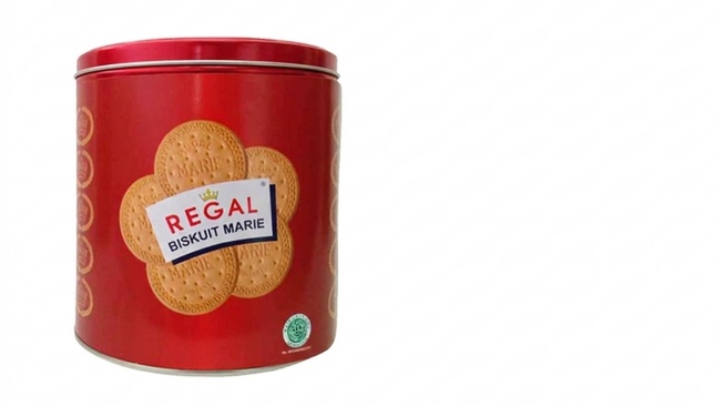 Regal Biskuit Marie Kaleng 550 gr