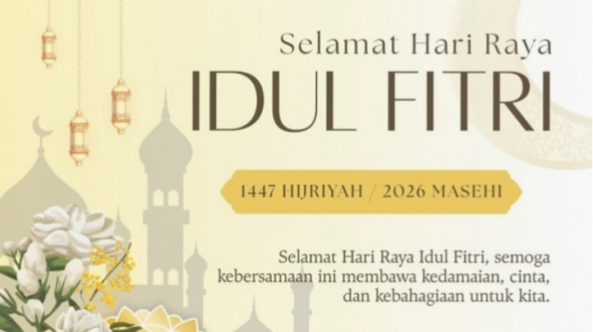 25 Link Kartu Ucapan Idul Fitri 2026 Menarik, Bisa Download dan Diedit untuk Medsos