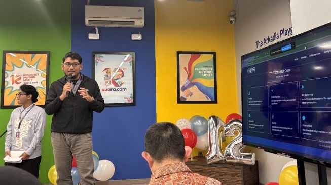 HUT ke-12 Suara.com Luncurkan Aura Research, Platform AI untuk Analisis Data dan Monitoring Isu