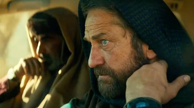 Film Kandahar yang dibintangi Gerard Butler akan tayang pada Kamis (12/3/2026) dini hari pukul 02.00 WIB. [YouTube]