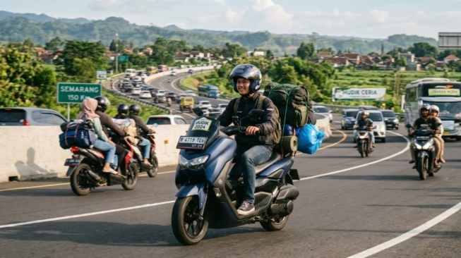 Berapa Jam Motor Matic Harus Istirahat saat Mudik? Ini 5 Tips Aman Berkendara