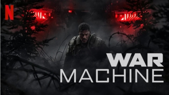 Film War Machine: Latihan Militer Mendadak Berubah Jadi Teror Robot