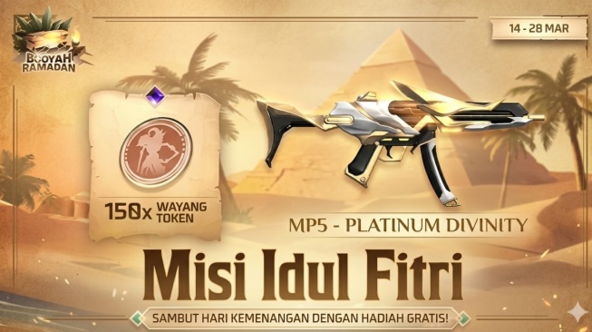 27 Kode Redeem FF 12 Maret 2026, Siap-siap Borong Voucher Angelic Ungu dan Misi Idul Fitri