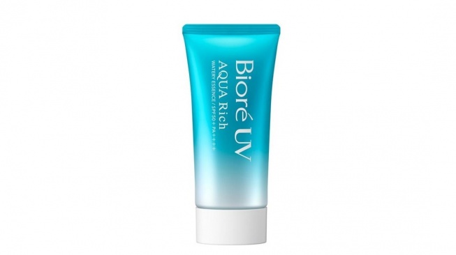 Biore UV Aqua Rich Watery Essence SPF 50+. [Kao]