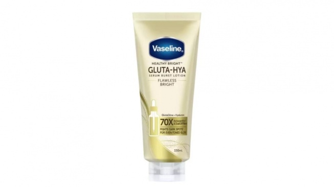 Vaseline Gluta-Hya Body Serum Flawless Bright (Shopee)