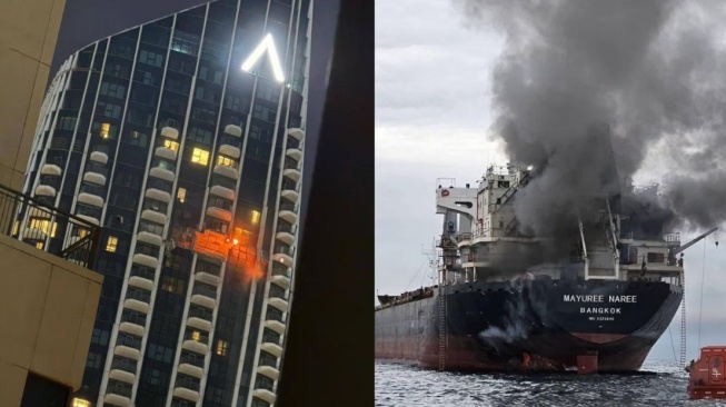 Drone Iran Hantam Dubai Creek Harbour Saat Militer Israel Mulai Gempur Teheran Besar-besaran