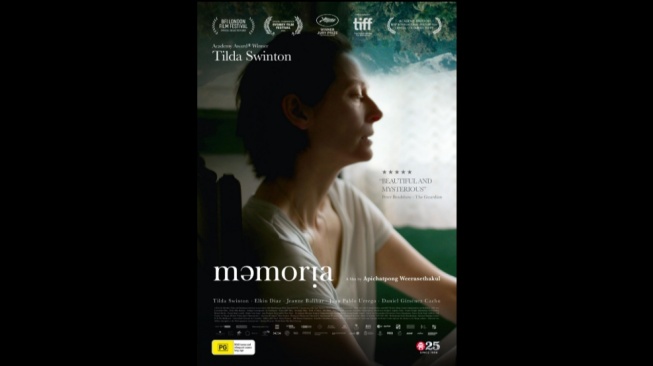 Review Film Memoria: Tutorial Bingung Secara Estetik Bareng Tilda Swinton