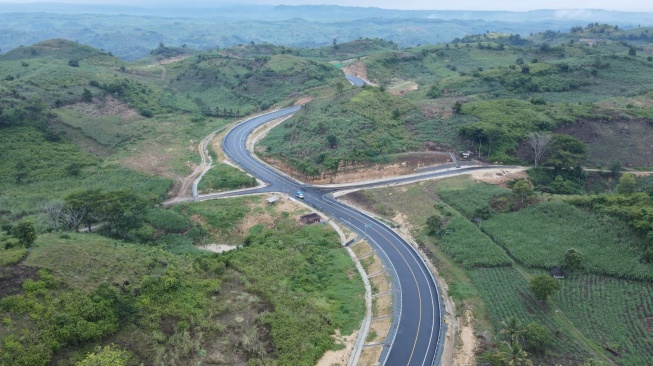 Jelang Mudik, Brantas Abipraya Tuntaskan Proyek JLS Lot 3 Serang-Sumbersih di Blitar