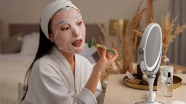 4 Sheet Mask Korea Tea Tree untuk Kulit Berminyak Atasi Jerawat dan Iritasi