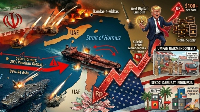 Dari Kilang ke Meja Makan: Bagaimana Konflik Selat Hormuz Picu Kenaikan Harga Pangan