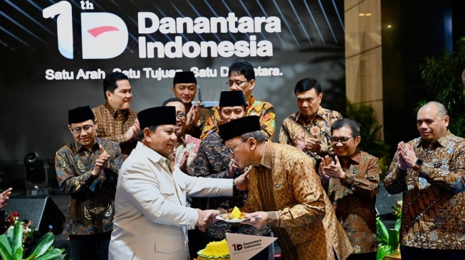 Kegiatan syukuran dan refleksi satu tahun Danantara yang diselenggarakan di Wisma Danantara, Jakarta, pada Selasa (11/3/2026) (Dok: Telkom)
