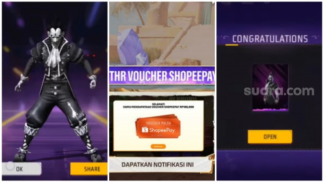 45 Kode Redeem FF Max Terbaru 13 Maret 2026: Kesempatan Raih ShopeePay dan Bundel Joker