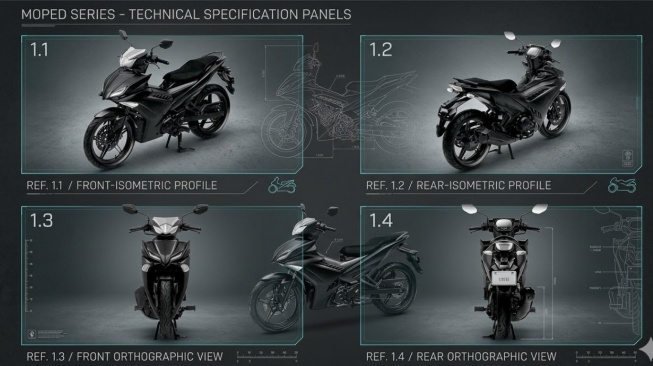Ilustrasi Desain baru Yamaha MX-King 2026 bocor (2banh.vn)