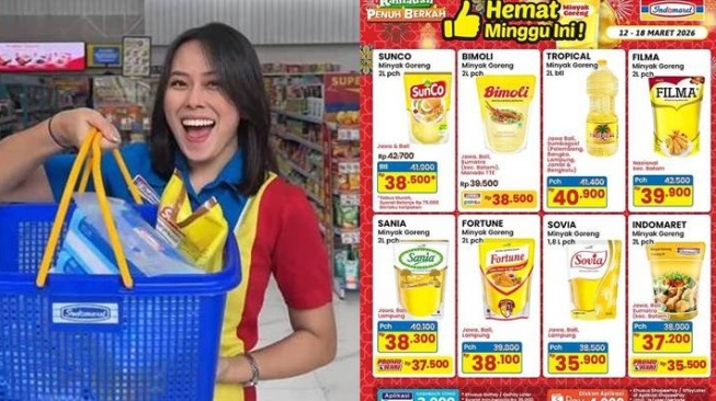 Promo Minyak Goreng Indomaret Minggu Ini, Harga Mulai Rp35 Ribuan