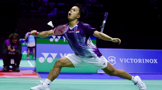 Anggap Semua Laga bak Final, Ini Resep Rahasia Anthony Ginting ke Perempat Final Swiss Open 2026