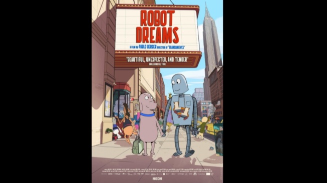 Review Film Robot Dreams: Kisah Kehilangan dan Harapan dalam Sebuah Animasi