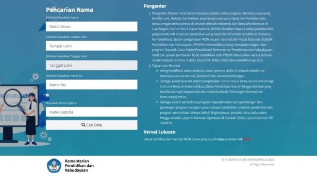 Cara Cek NISN Online untuk SPMB 2026, Awas Jangan Sampai Salah