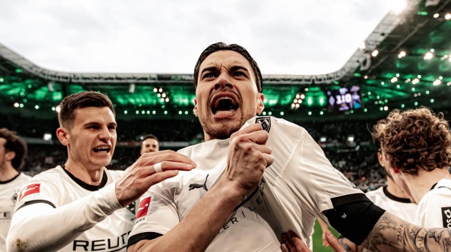 Statistik Kevin Diks saat Jadi Kapten dan Bantu Monchengladbach Hajar St. Pauli