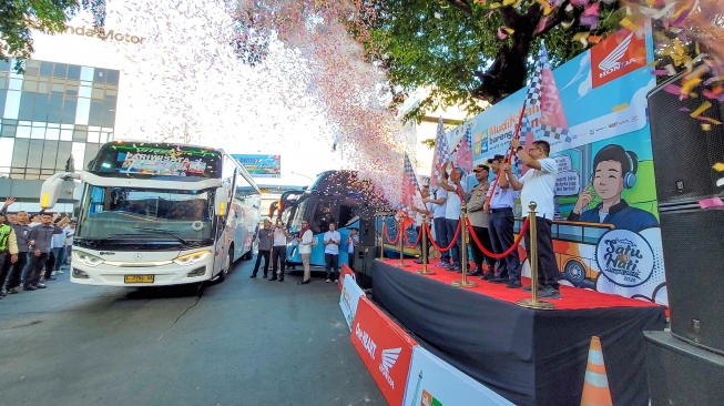 AHM Fasilitasi Ribuan Konsumen Setia Mudik ke Kampung Halaman dan Siagakan Ratusan Posko