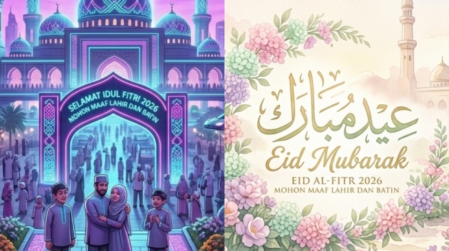 7 Prompt Gambar Ucapan Idulfitri 2026 Pakai Gemini AI, dari Estetik sampai Futuristik