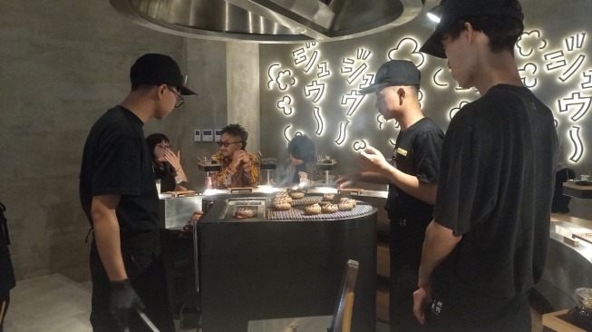 Restoran asal Jepang, Hikiniku to Come, resmi membuka gerai pertamanya di Indonesia. [Istimewa]