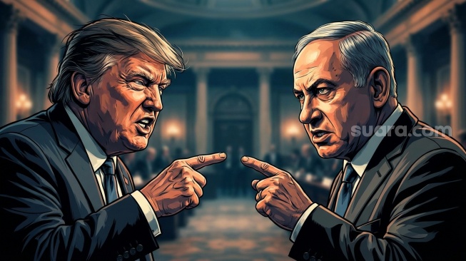 Kok Jadi Berantem? Trump Sebut Pemimpin Israel Lemah, Netanyahu Balas Begini