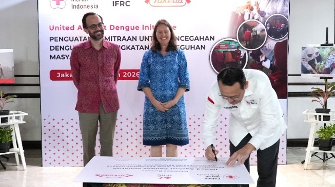 Aliansi 'United Against Dengue' Resmi Diluncurkan PMI, Takeda dan IFRC (Dok. Istimewa)