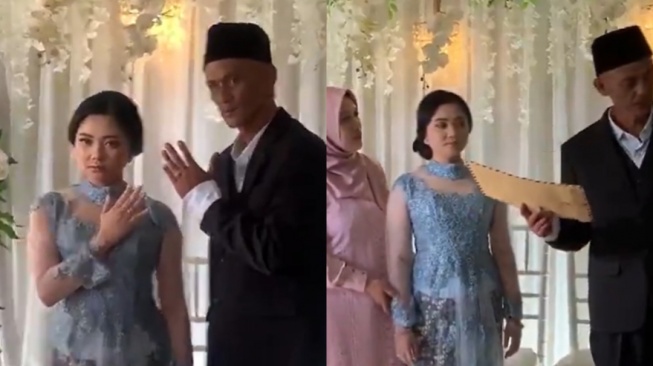 Viral! Perempuan 22 Tahun di Sukabumi Dijodohkan dengan Kakek 65 Tahun, Maharnya Bikin Melongo