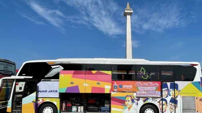 Lepas 744 Bus di Monas, Pramono Anung Sebut Peserta Mudik Gratis Naik 34 Persen