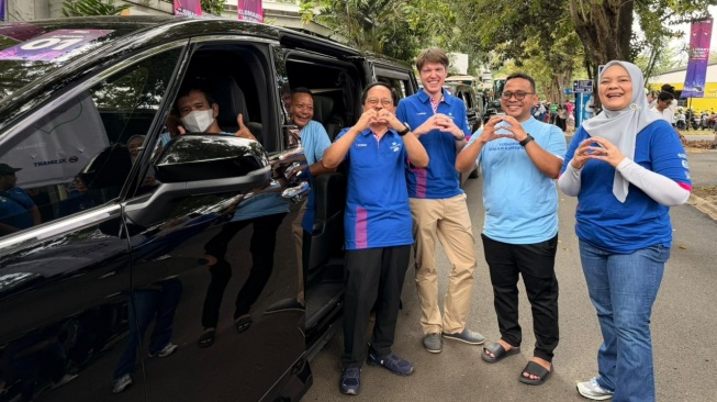 XLSMART menggelar mudik gratis. [XLSMART]