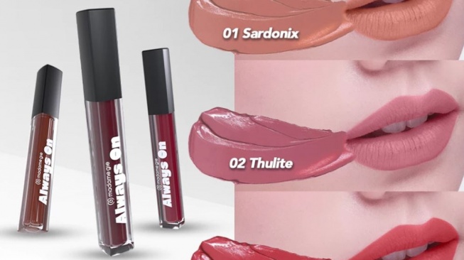 Lipstik untuk Lebaran. (Shopee)