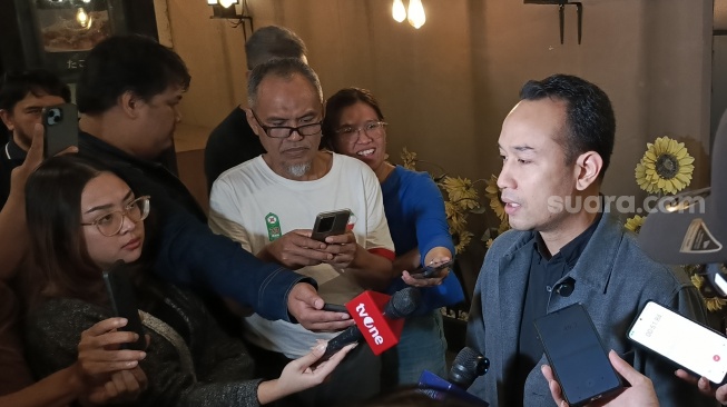 Direktur Utama (Dirut) Indonesian Basketball League (IBL) Junas Miradiarsyah. [Arief Apriadi/Suara.com]