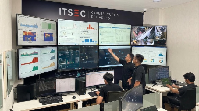 Ilustrasi keamanan siber ITSEC