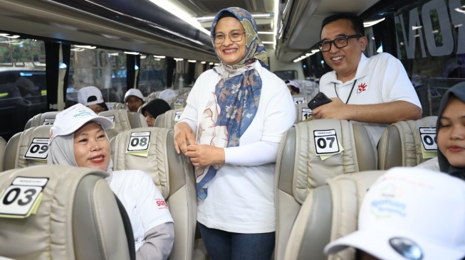 TelkomGroup Lepas Ribuan Pemudik dalam Program Mudik Gratis 2026