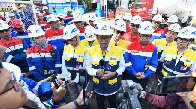 Pertamina dan Wamen ESDM Tinjau Fuel Terminal Padalarang, Pastikan BBM Aman pada Idulfitri 2026