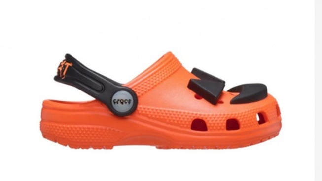 CROCS CSC Jack O Lantern Lights Kids Clog &ndash; Orange