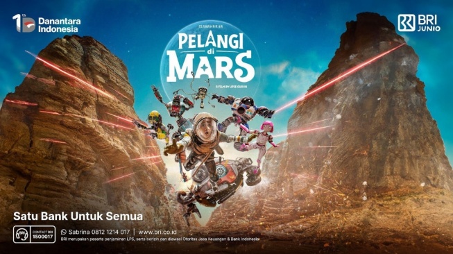 Anak-anak Bakal Nikmati Libur Lebaran Seru, Yuk Nonton Pelangi di Mars Lebih Hemat Pakai BRImo