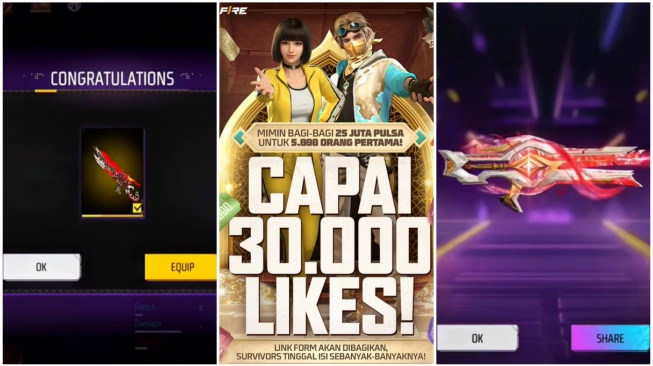 55 Kode Redeem FF Max Terbaru 18 Maret 2026: Raih Pulsa, Skin Trogon Rose, dan Diamond