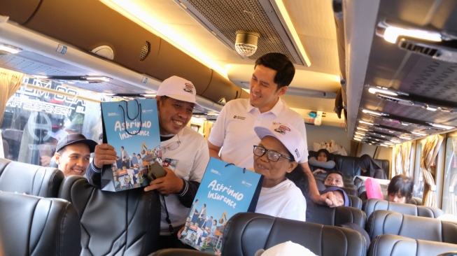Askrindo Berangkatkan 500 Pemudik ke 13 Rute Dengan Asuransi Gratis
