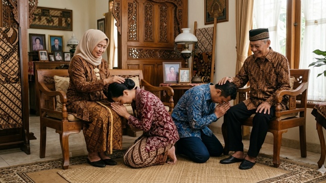 35 Ucapan Sungkem Lebaran Bahasa Jawa Singkat dan Artinya