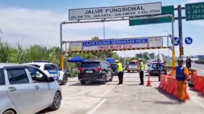 Gratis! Jalur Fungsional Japek II Selatan Dibuka untuk Urai Kepadatan Arah Jakarta