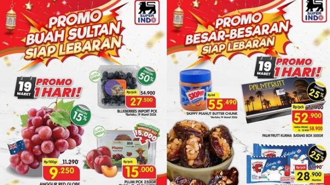 Promo Superindo Besar-besaran Jelang Lebaran, Cuma Hari Ini 19 Maret 2026!