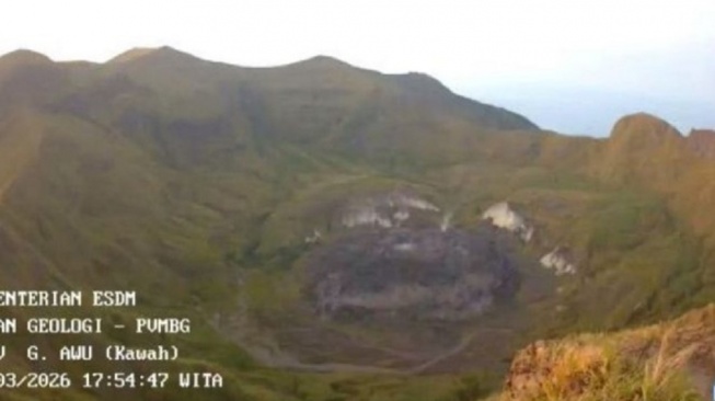 Data Gempa Terbaru Gunung Awu yang Bikin Badan Geologi Khawatir