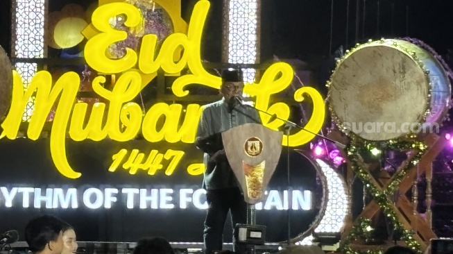 Malam Takbir di Bundaran HI, Pramono: Pemprov Jakarta Ingin Hadirkan Ruang Aman dan Nyaman