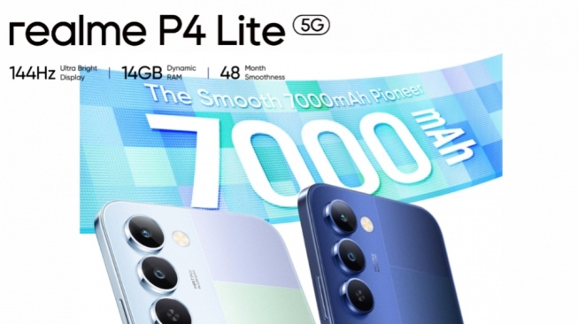 Realme P4 Lite 5G Resmi Meluncur: HP Rp2 Jutaan dengan Baterai 7000 mAh