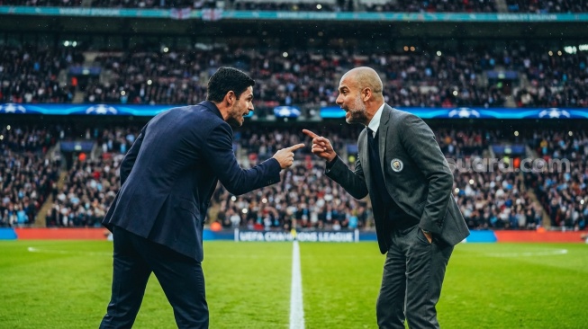 Final Piala Liga Inggris, Arsenal vs Manchester City: Adu Taktik Arteta Lawan Guardiola
