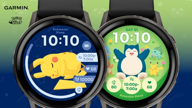 Garmin Pok&eacute;mon Watch Face. [Garmin Indonesia]